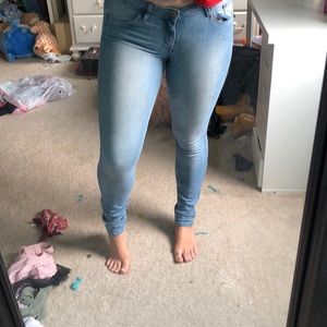 H&M low rise jeans